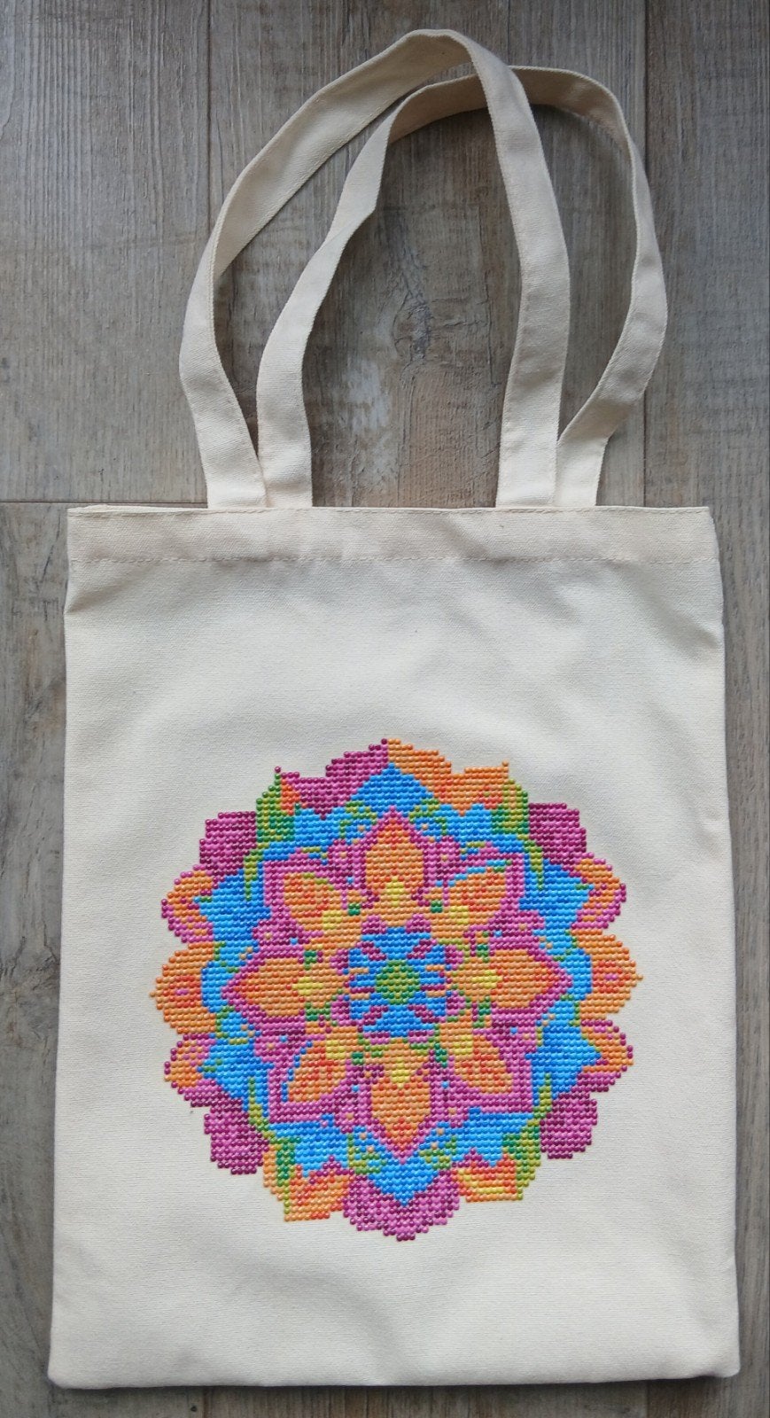 Stoffen tas met diamond painting mandala, Ophalen of Verzenden, Nieuw