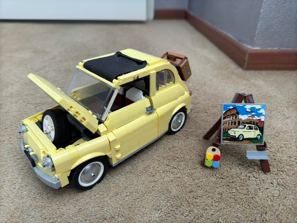 Lego 10271 oldtimer fiat compleet, Ophalen of Verzenden, Zo goed als nieuw, Complete set, Lego