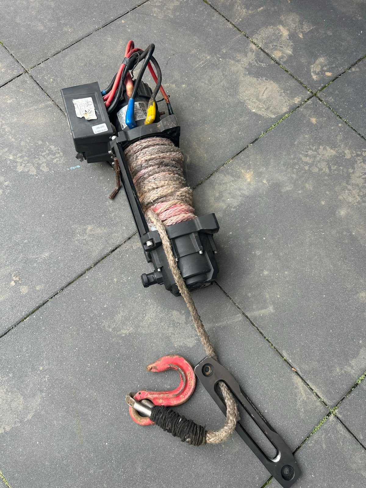 Titanium Winch Hunter 13000 LBS 12V Lier, Ophalen, Gebruikt, Elektrisch