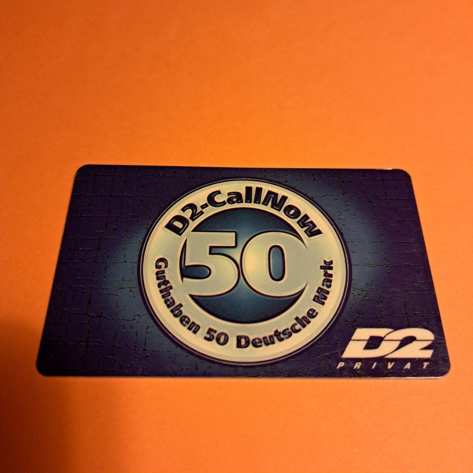 D2-CallNow 50 Deutsche Mark Prepaidkaart, Ophalen of Verzenden, Buitenland