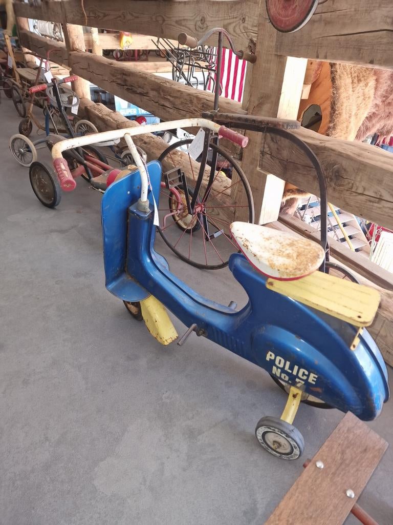 Metalen garton sonda traffic patrol scooter 1965, Ophalen
