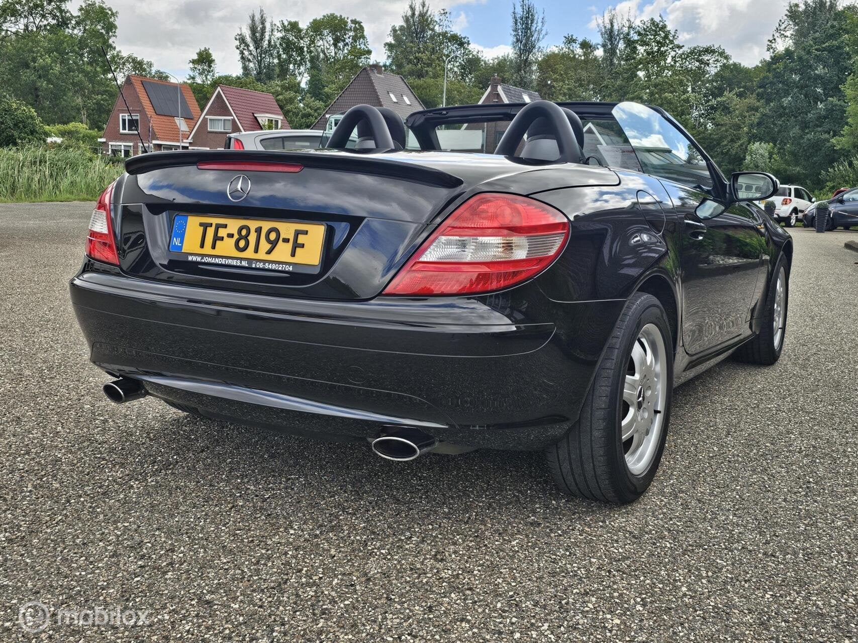 Mercedes SLK-klasse 200 K. I Clim-control I Elekrt.-Pakket I, Achterwielaandrijving, Gebruikt, 4 cilinders, Bedrijf
