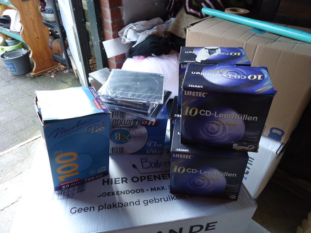 80 lege cd,s en 50 lege cd doosjes, Ophalen of Verzenden, Nieuw in verpakking