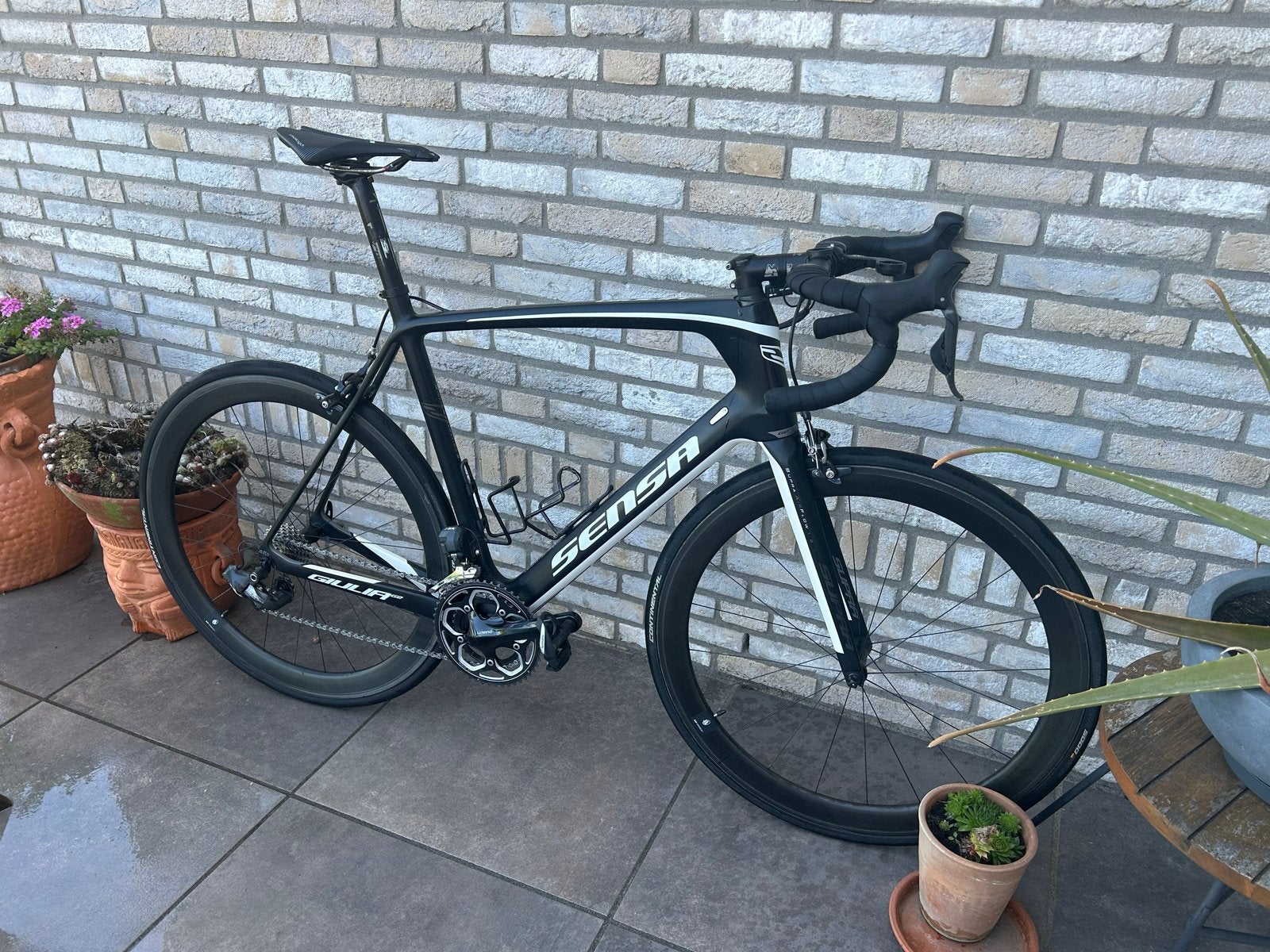 Sensa Giulia G2 racefiets - Carbon, Ultegra Di2, Gebruikt, Carbon, Overige maten, 57 tot 61 cm