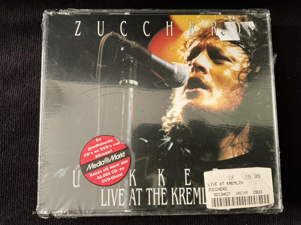 Zucchero, Live at the Kremlin dubbel-cd FatBox NIEUW, Ophalen of Verzenden, Nieuw in verpakking