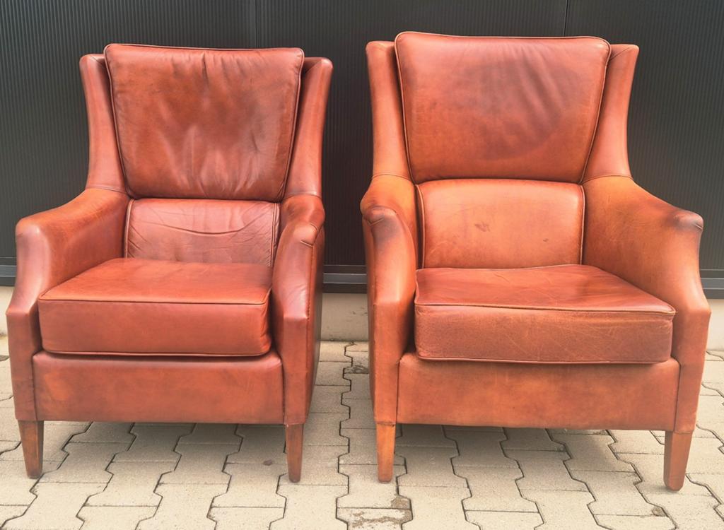 Bendic Leren fauteuils, Ophalen of Verzenden