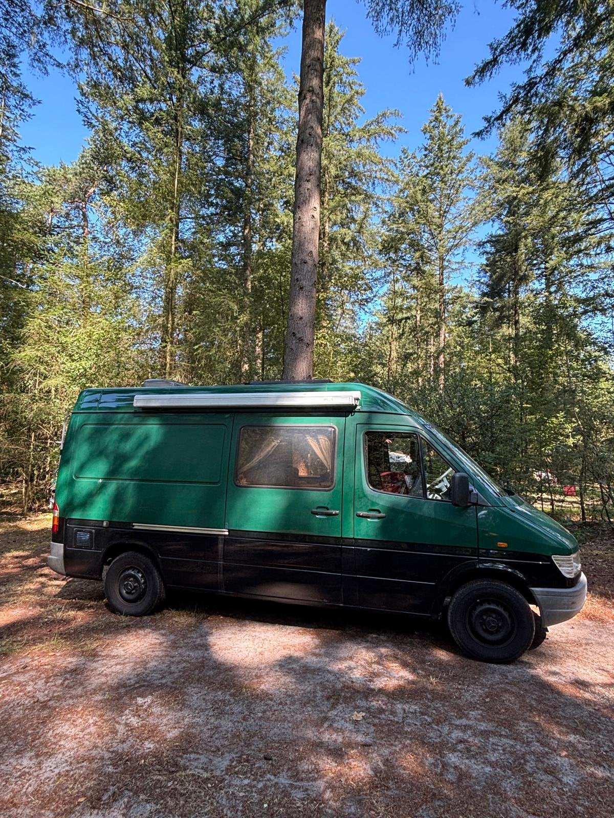 Mercedes Sprinter 212D Camper, Buscamper of Camperbus, Mercedes-Benz, Particulier, Mercedes