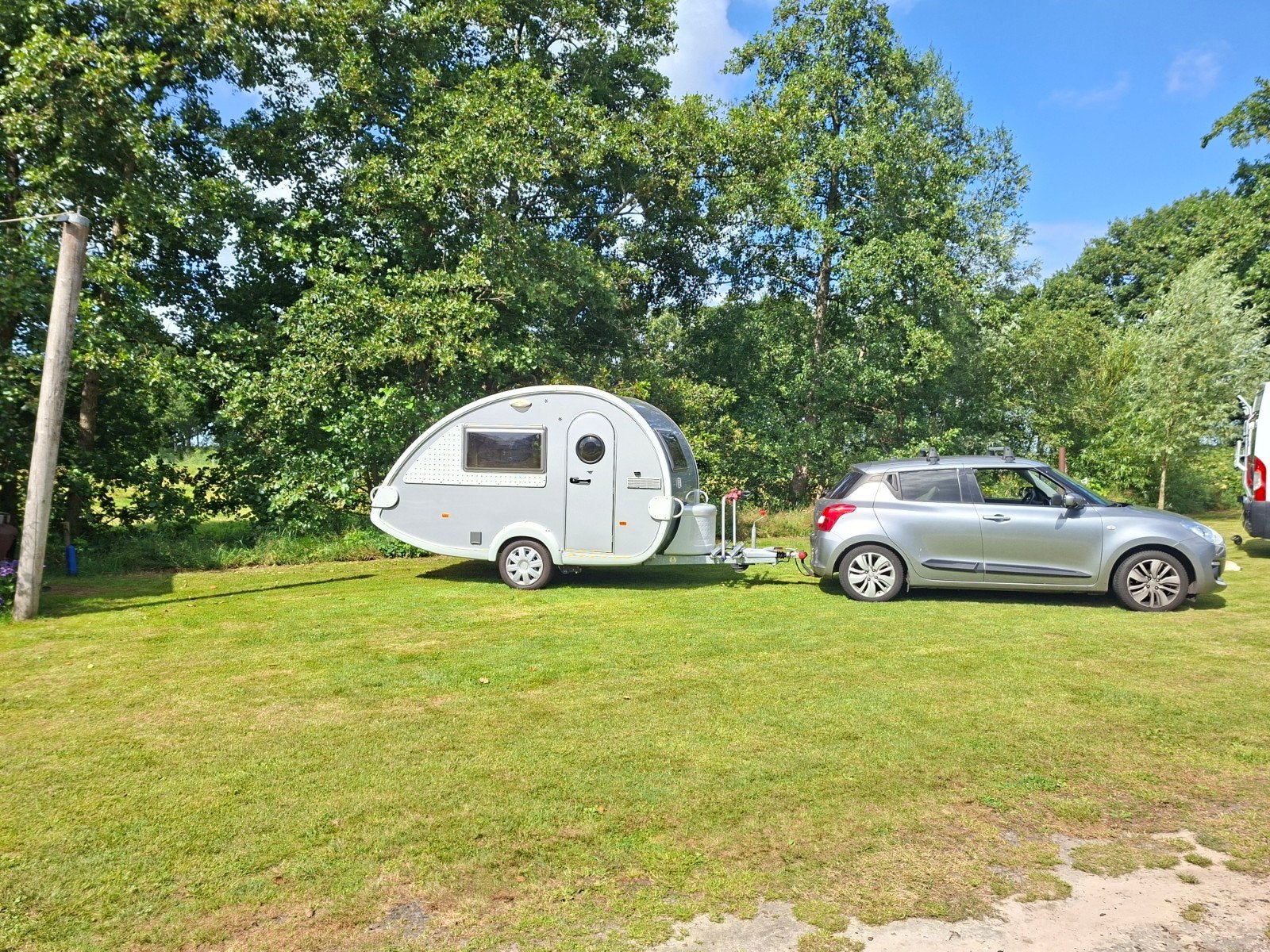 T@b 320 cult edition nr. 19 met mover en voortent, Caravans en Kamperen, Caravans, Rondzit, Luifel, Tot en met 2, Particulier
