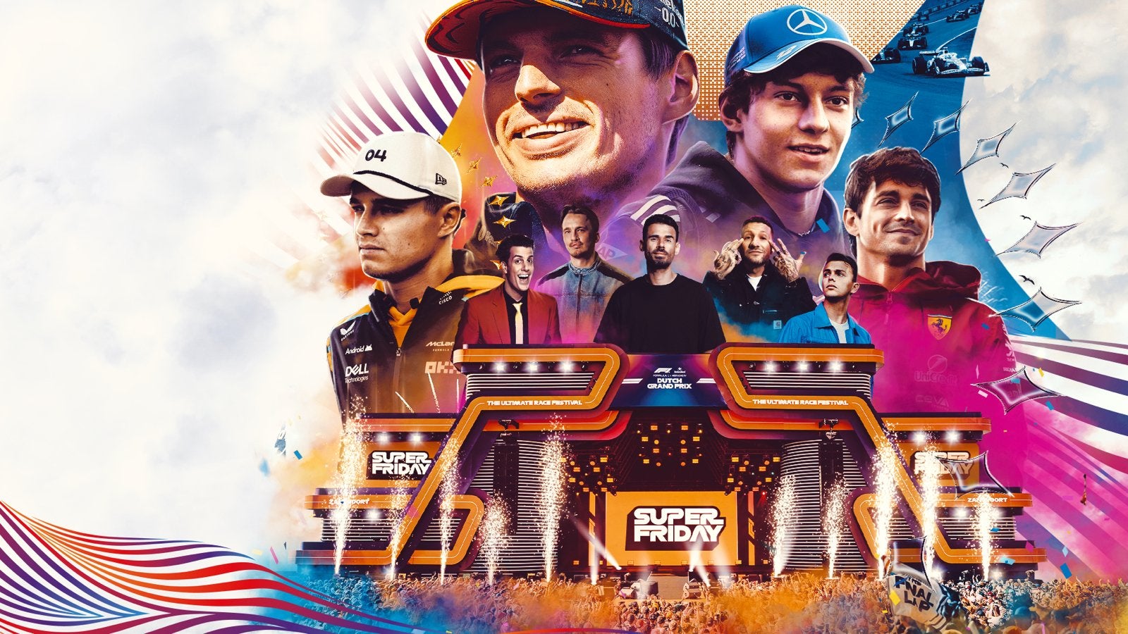 ️ F1 DUTCH GP 2026 SUPER FRIDAY ARENA GRANDSTAND 2 Topplaats, Twee personen
