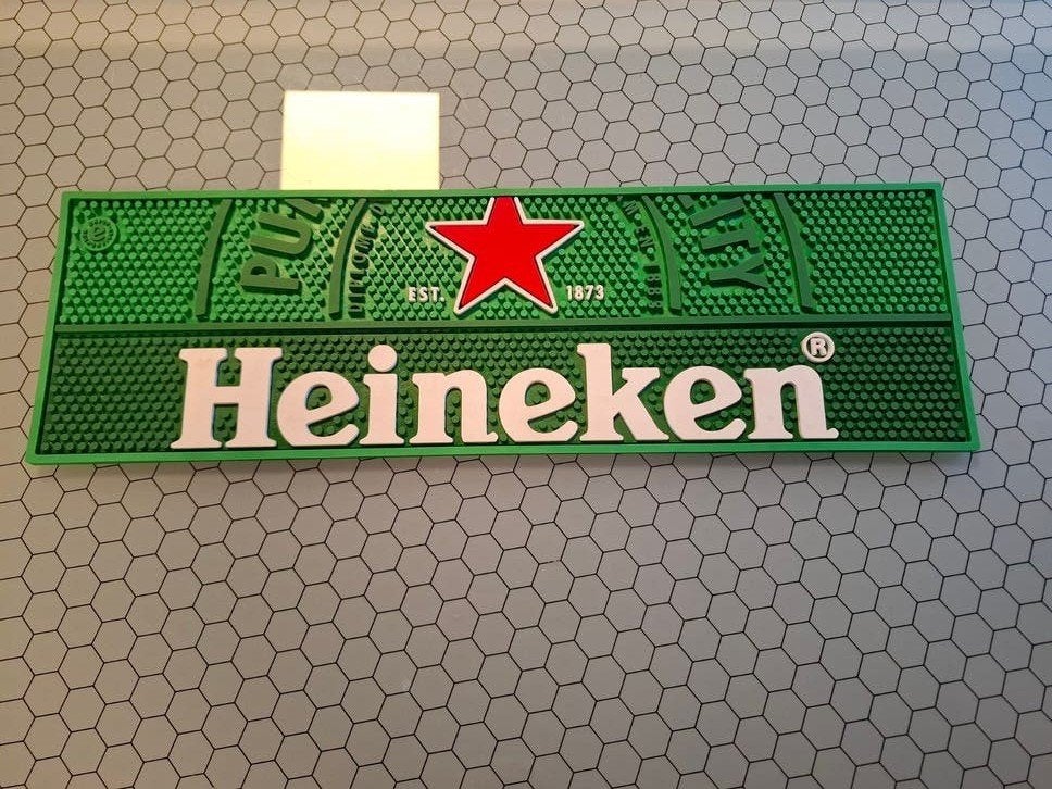 Heineken bierviltjesmat / barmat, Ophalen of Verzenden, Nieuw, Gebruiksvoorwerp
