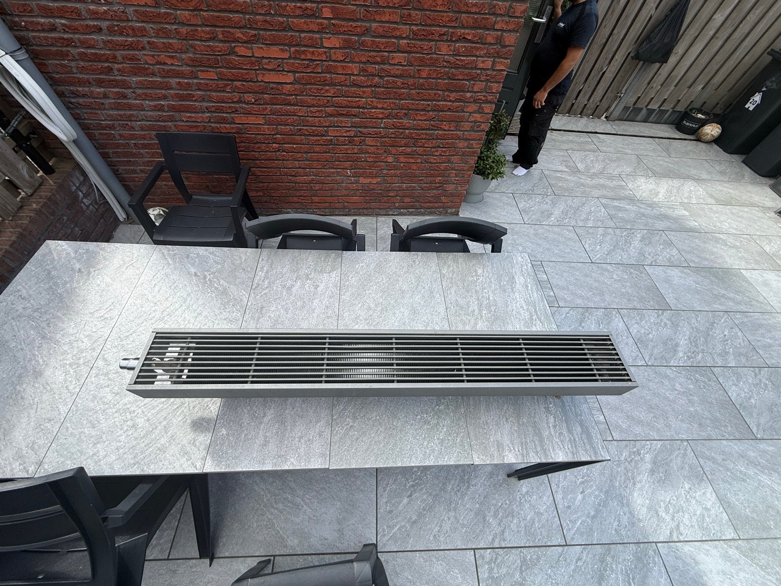 Gebruikte convector, 140 cm breed, 20 cm diep, 20 cm hoog, Doe-het-zelf en Verbouw, Ophalen, Gebruikt, Minder dan 30 cm, Radiator