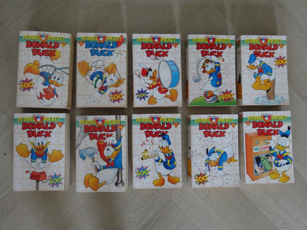 Donald Duck Dubbel pocket, Eén stripboek, Ophalen of Verzenden, Gelezen