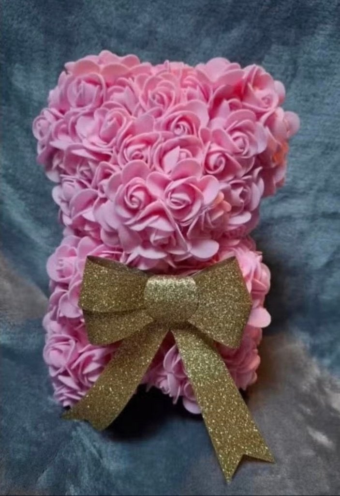 Rozen beer 23cm roze, Ophalen of Verzenden, Zo goed als nieuw, Overige typen, Overige merken