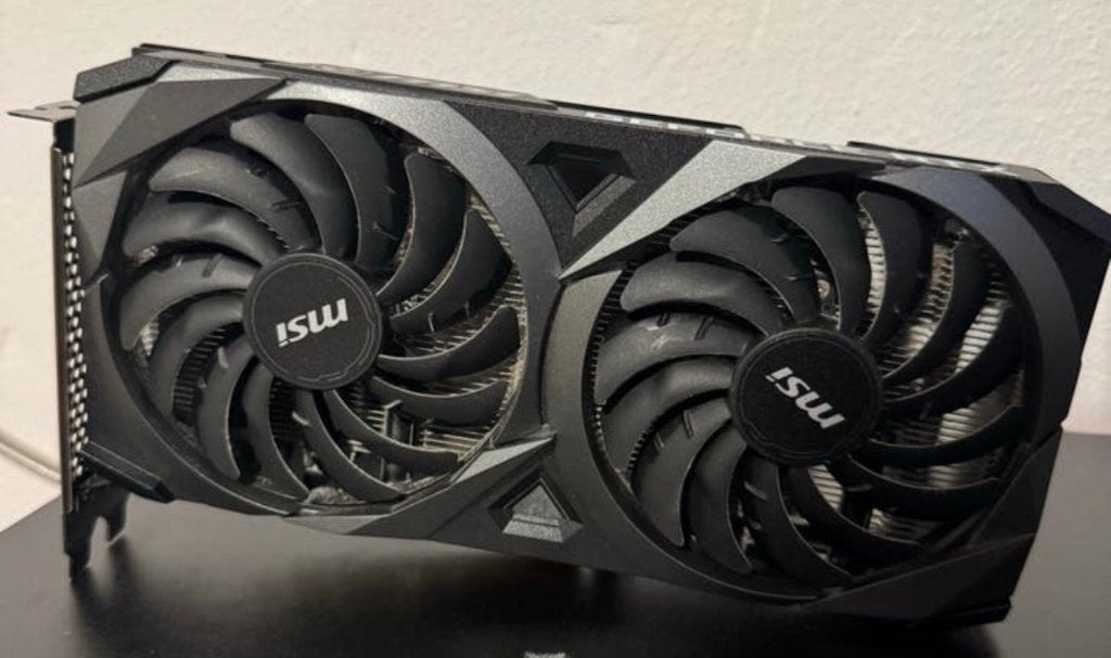 MSI GeForce RTX 3060 Ti Ventus 2X 8GB, GDDR6, PCI-Express 4, Ophalen of Verzenden, Zo goed als nieuw
