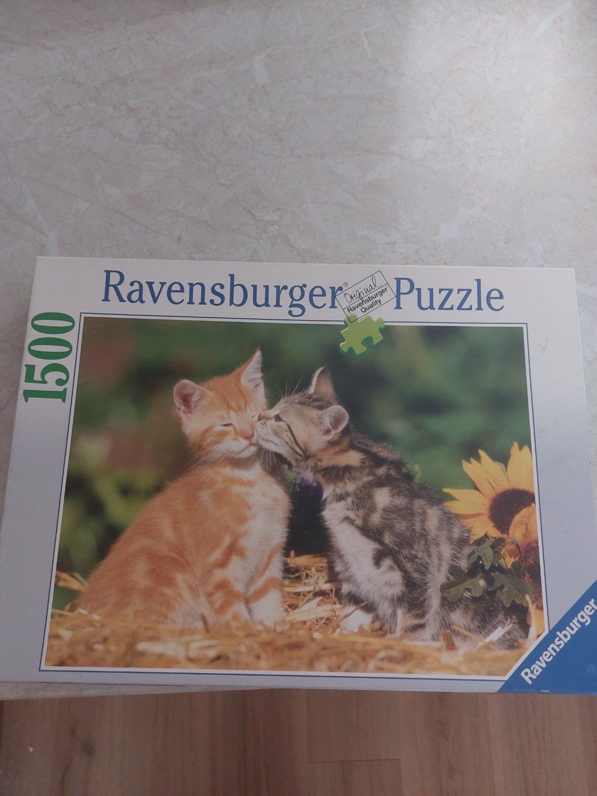 Ravensburger Legpuzzel 1500 stukjes - Kittens moet weg, Ophalen of Verzenden, 500 t/m 1500 stukjes, Nieuw, Legpuzzel