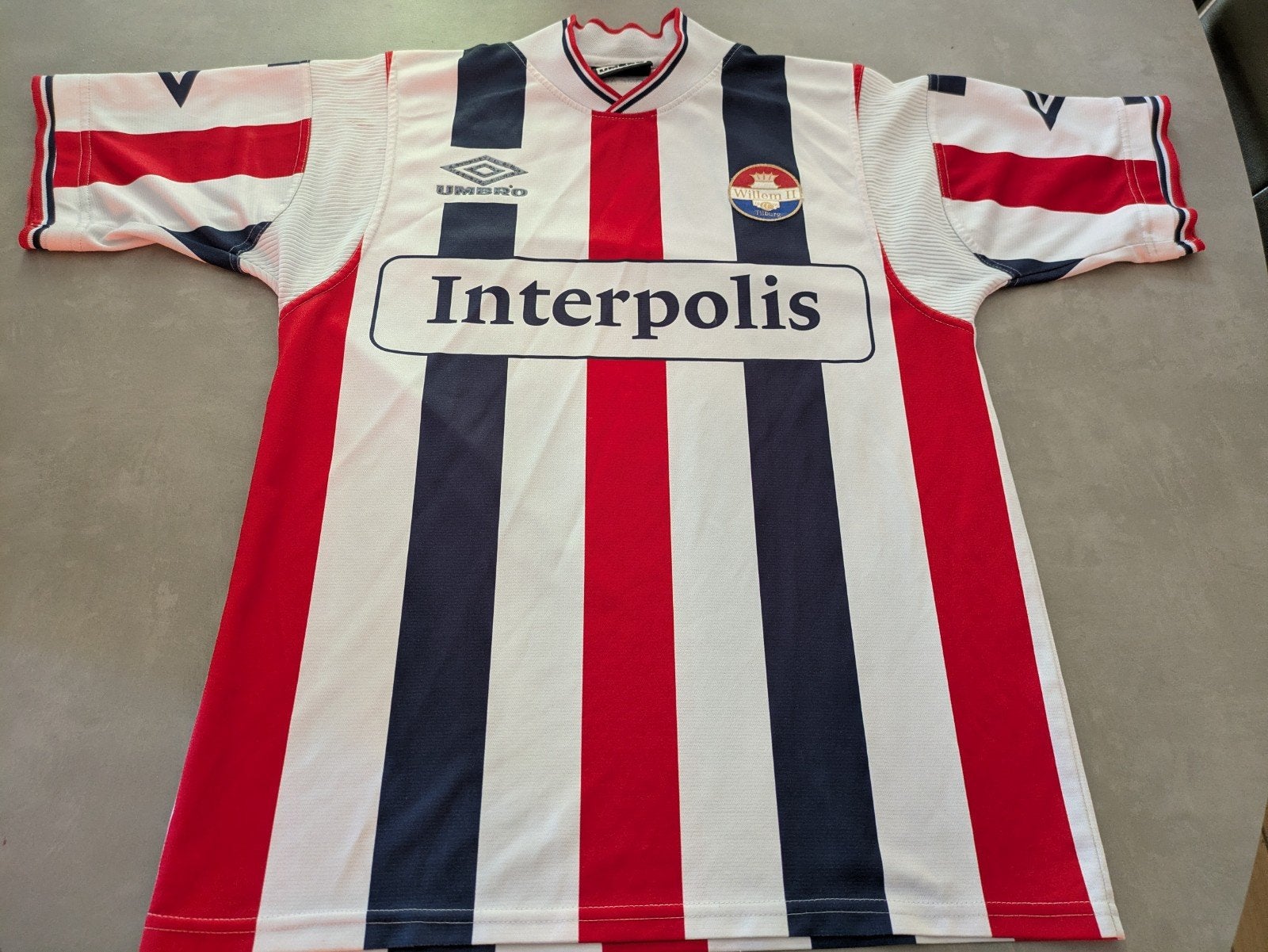 Voetbalshirt Willem II vintage shirt 2000 Zeldzaam, Ophalen of Verzenden, Zo goed als nieuw, Shirt