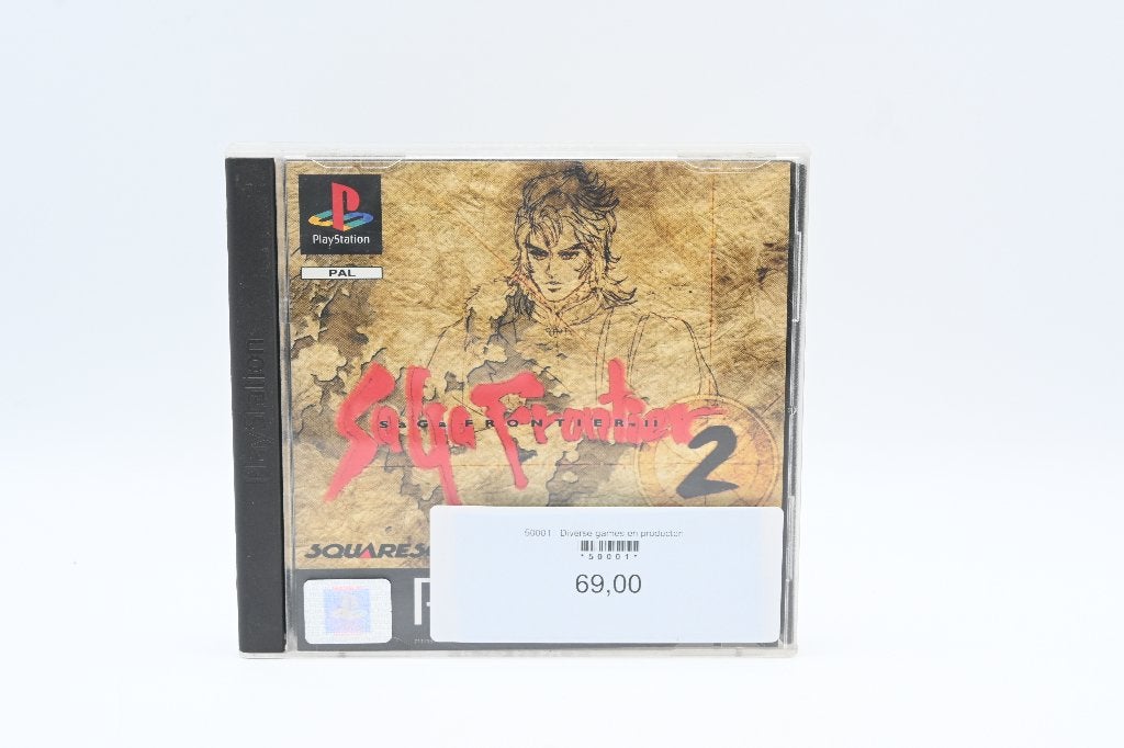 Saga Frontier 2 - PlayStation 1 (PS1) RPG Game, Gebruikt, Onbekend, Ophalen of Verzenden, Role Playing Game (Rpg)
