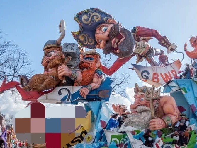 Carnavalswagen poppen - Diverse modellen te koop, Ophalen, Gebruikt, Overige typen, Handgemaakt