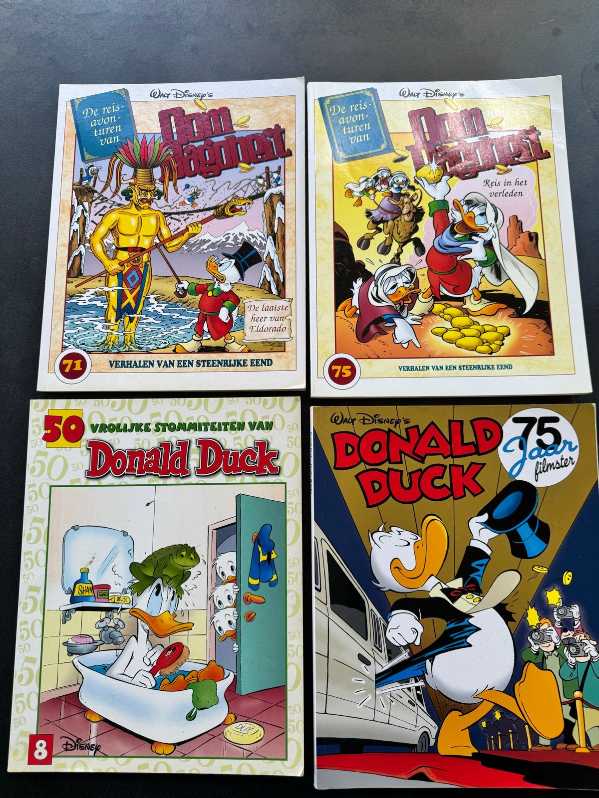 Donald Duck stripboeken - 7 stuks, Boeken, Stripboeken, Meerdere stripboeken, Ophalen of Verzenden, Gelezen