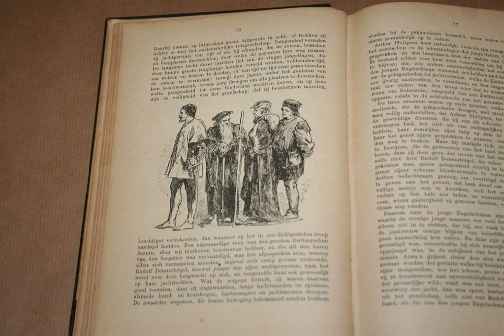 Walter Scott. Anna van Geierstein. 1895., Antiek en Kunst, Antiek | Boeken en Bijbels, Ophalen of Verzenden