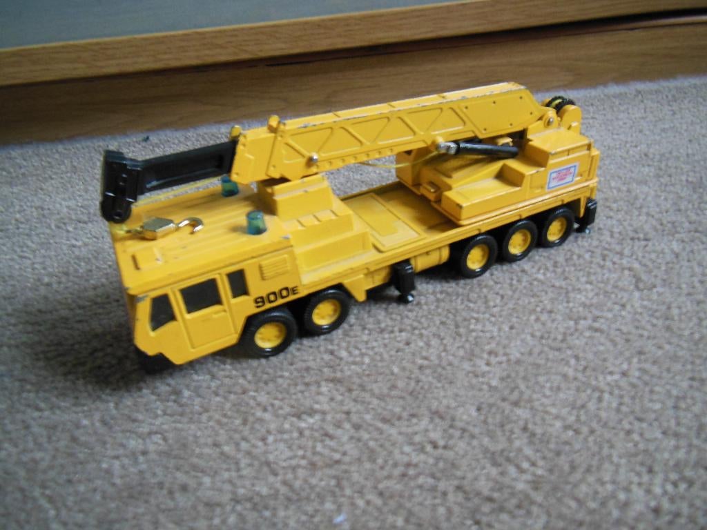 MOB ILE CRANE  -  1985 -  Super King K114-A1 Matchbox, Ophalen of Verzenden, Gebruikt, Hijskraan, Tractor of Landbouw, Matchbox
