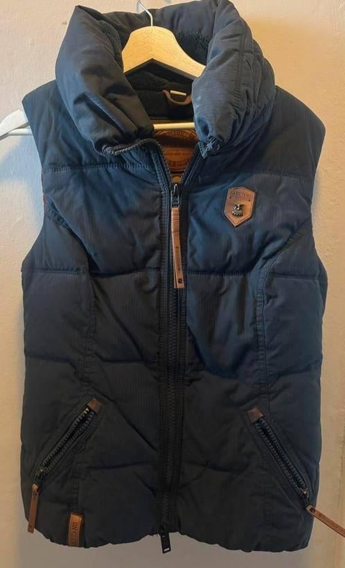 Naketano bodywarmer, Maat 38/40 (M), Blauw, Ophalen of Verzenden, Zo goed als nieuw