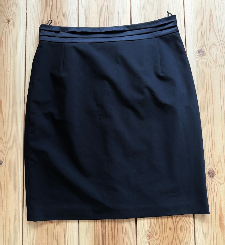 Frans Molenaar rok / kokerrok - Zwart - Maat 46 / Large XL, Kleding | Dames, Zwart, Maat 46/48 (XL) of groter, Ophalen of Verzenden