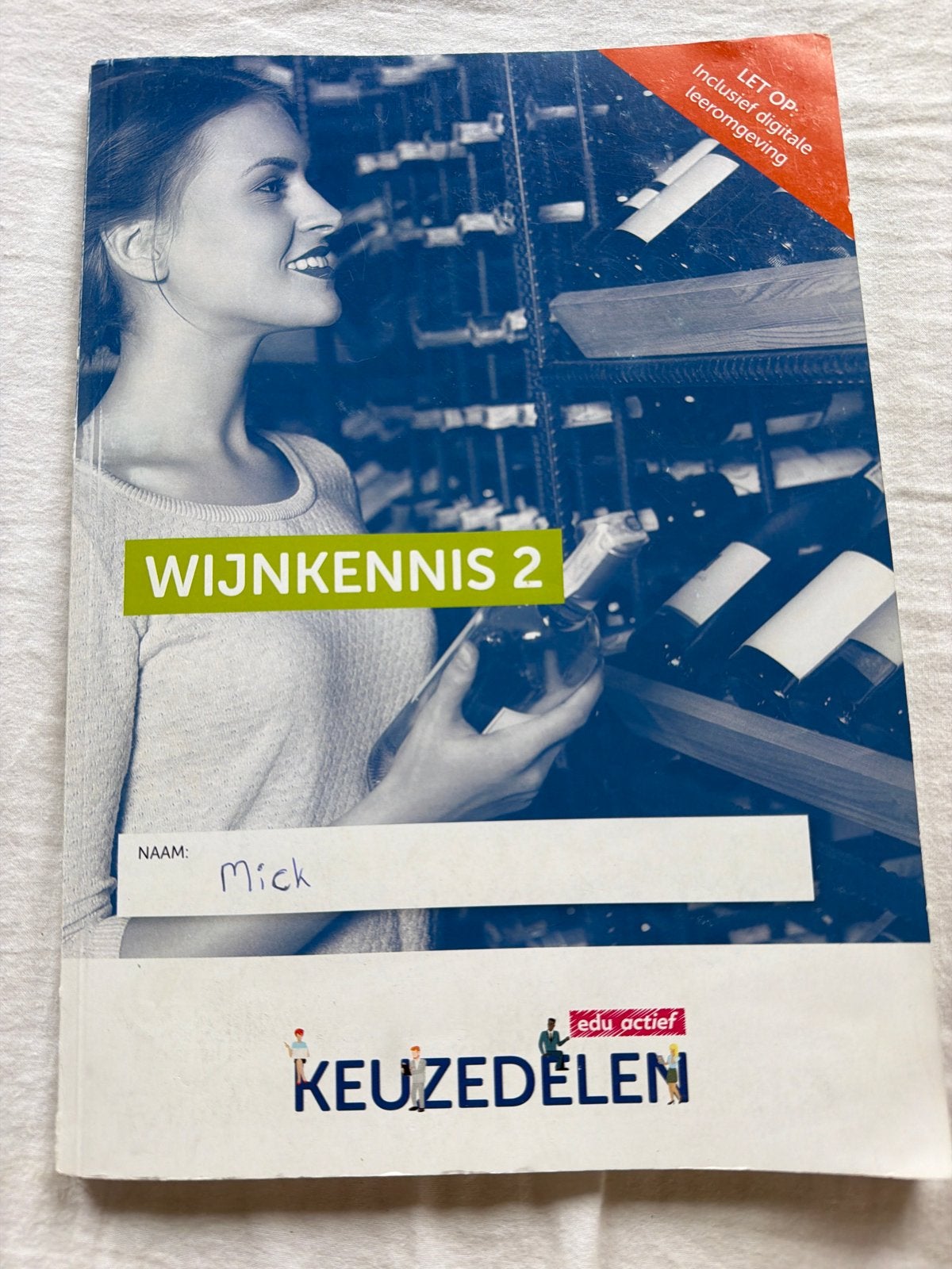 Wijnkennis 2 - Keuzedelen Edu Actief (MBO), Boeken, Ophalen of Verzenden, Gelezen, MBO