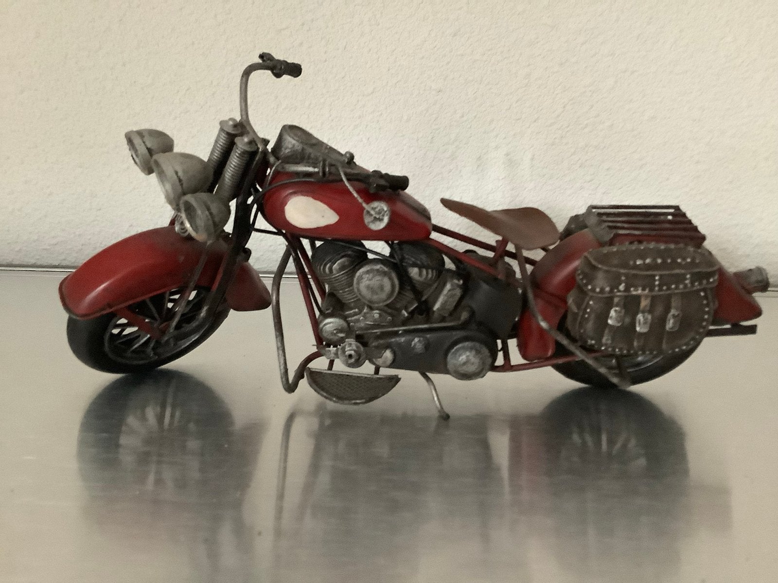 Decoratieve Motorfiets Model - Vintage Stijl, Overige merken, 1:32 tot 1:50, Overige typen, Ophalen of Verzenden
