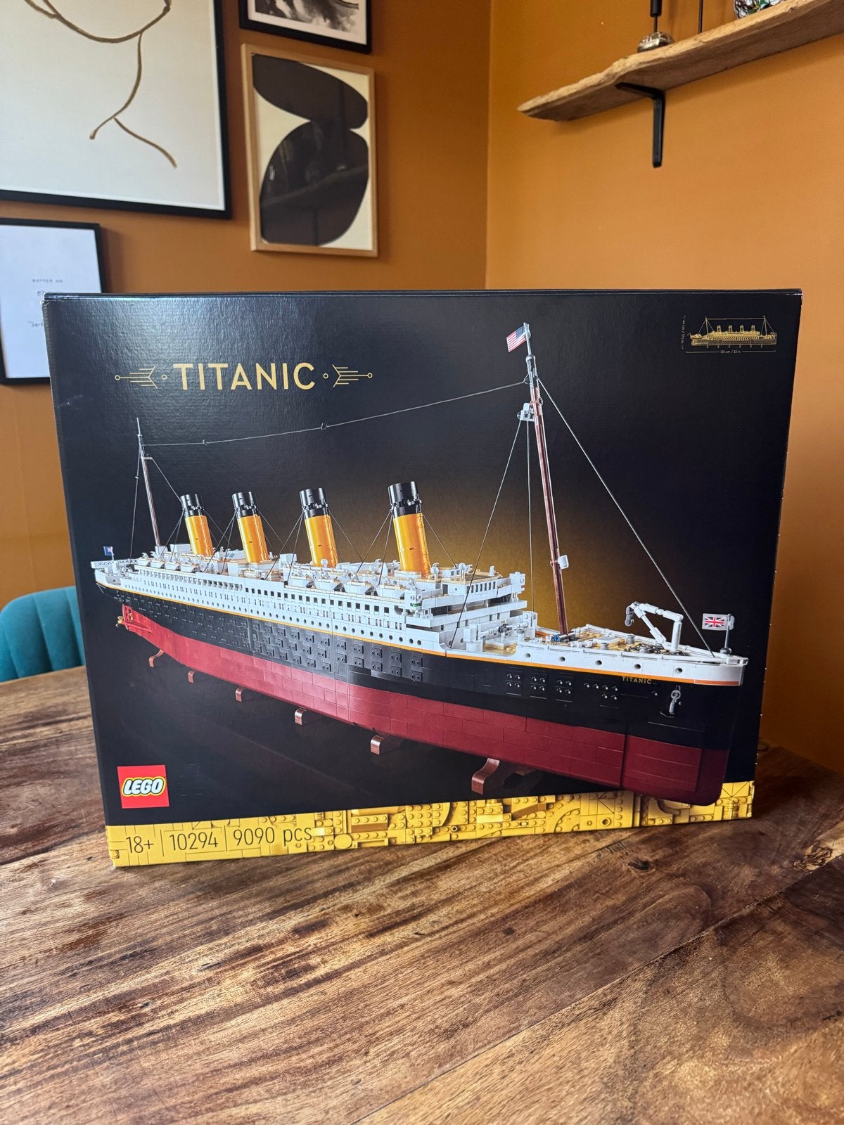 LEGO Titanic - 10294 - volledig, Ophalen, Zo goed als nieuw