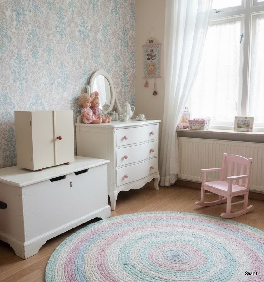 2311 vintage poppen kleerkastje kledingkast hout swiet, Verzenden