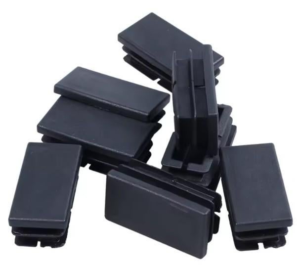 8 Stuks Zwart Plastic Insteekdoppen 20 x 40 mm., Ophalen of Verzenden, Nieuw
