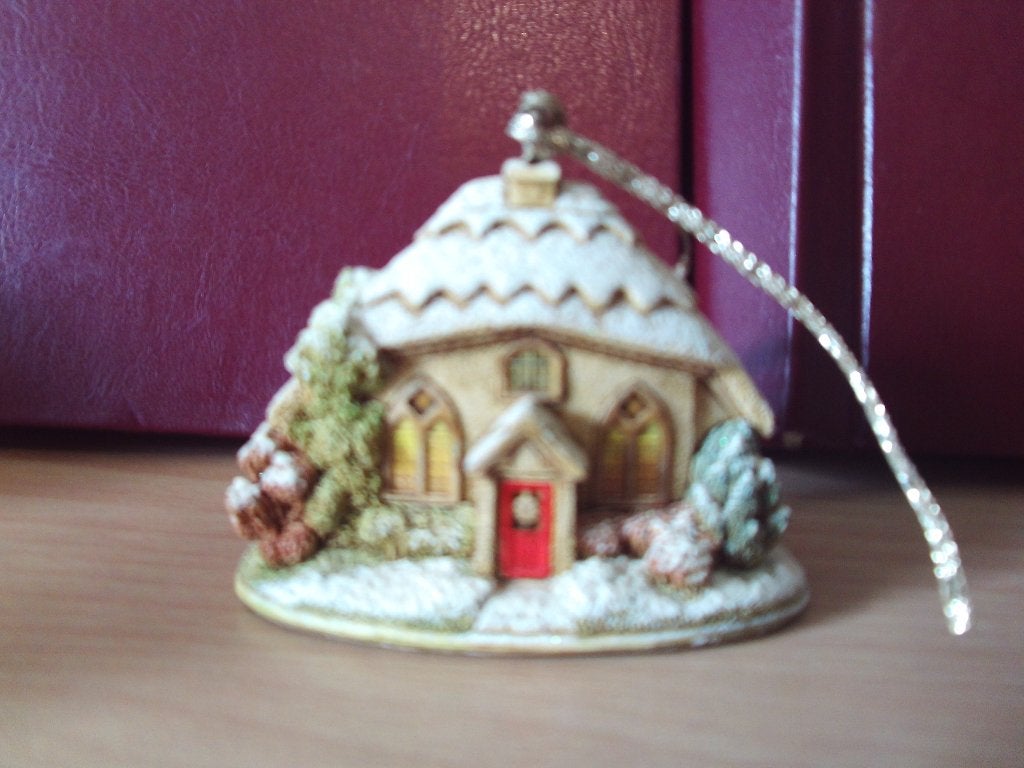 Lilliput Lane - Mince Pie - kerstboomornament, Ophalen of Verzenden, Zo goed als nieuw, Overige typen