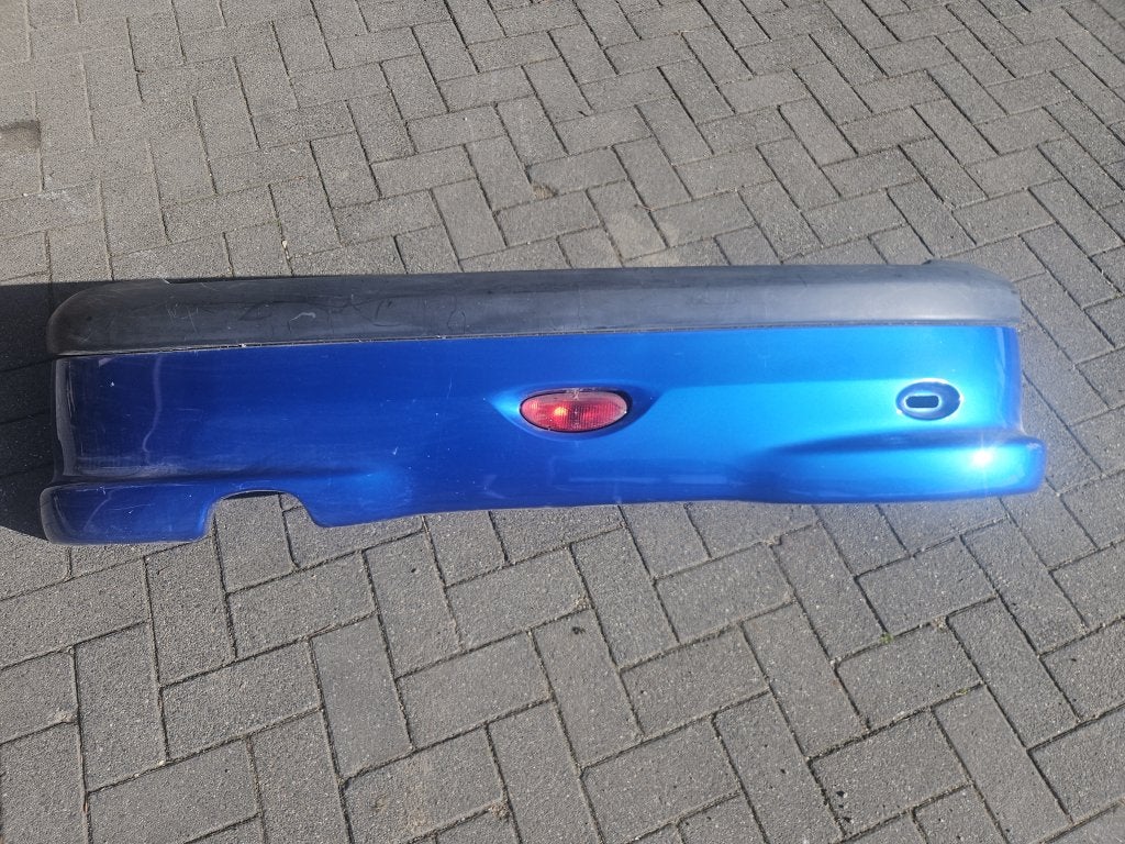 ACHTERBUMPER BLAUW PEUGOT 206, Niet ingevuld, Gebruikt, Niet ingevuld, Ophalen of Verzenden