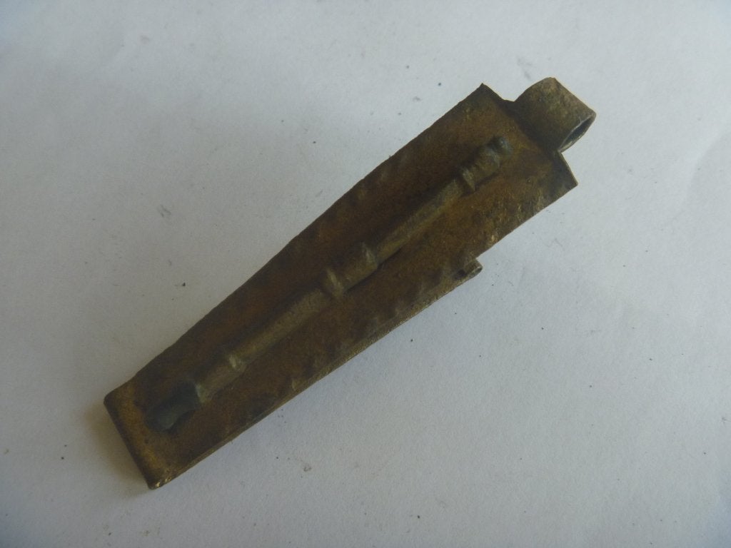 Bodemvondst. Riemhaak. Messing. Metaaldetector, Ophalen of Verzenden