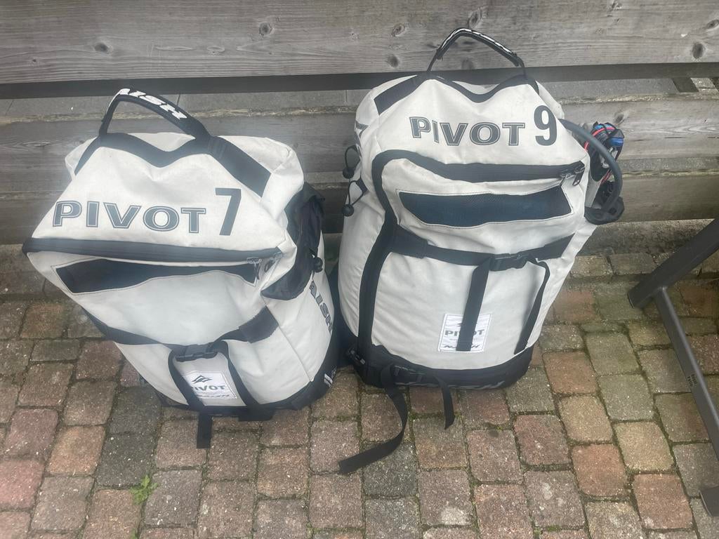 Naish S26 2023 Pivot 7 en 9m, Gebruikt, 9 m², Geen board, Ophalen of Verzenden