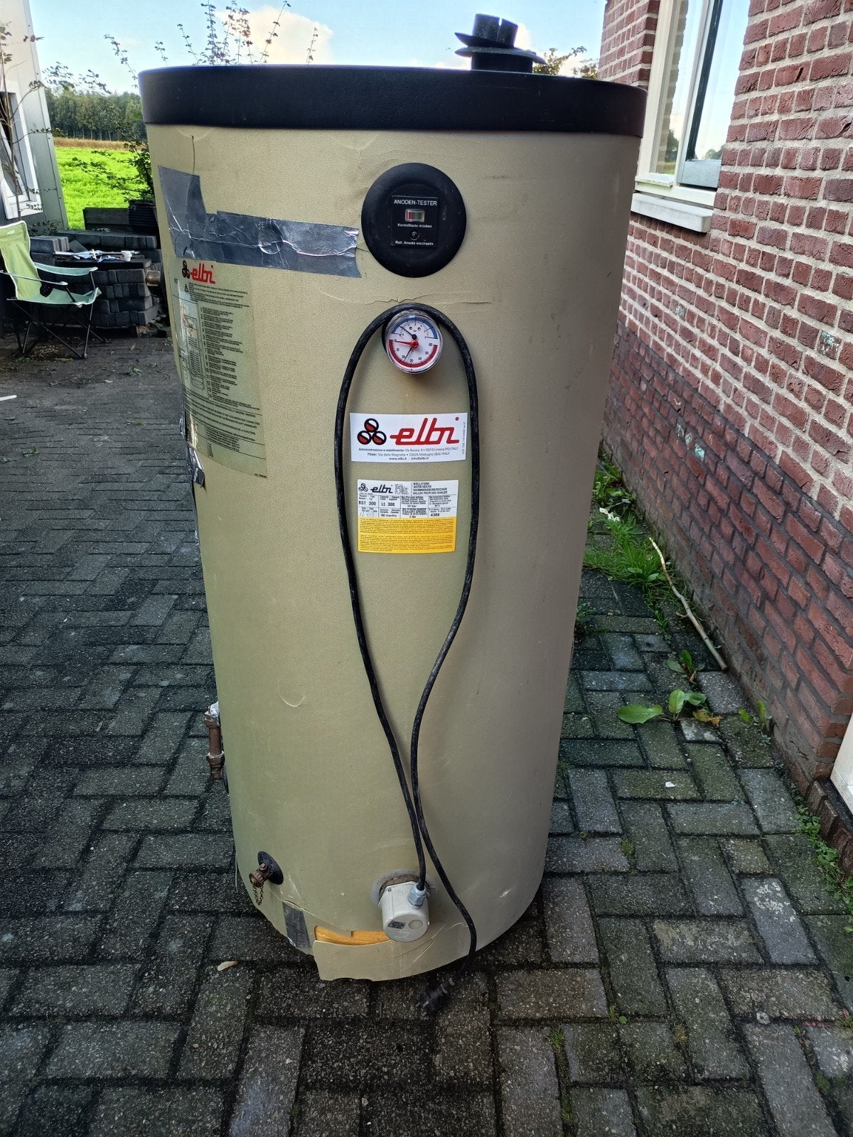 boiler 250 liter, 100 liter of meer, Ophalen, Boiler, Minder dan 3 jaar oud