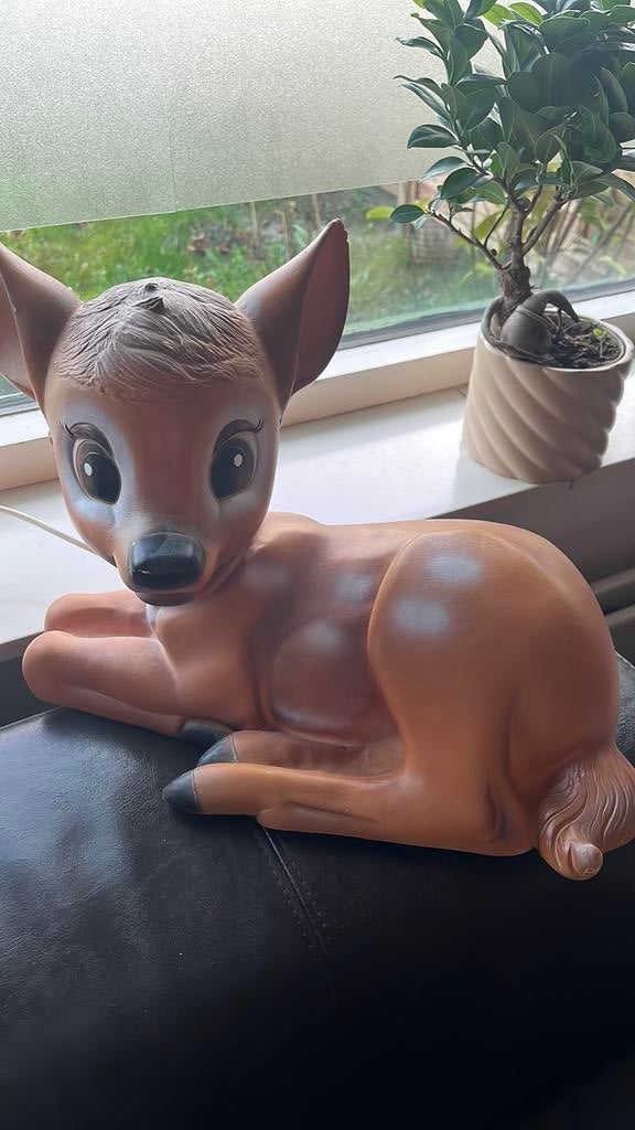 Lamp sfeerlicht Bambi hert kinderlamp, Kinderen en Baby's, Kinderkamer | Inrichting en Decoratie, Ophalen of Verzenden, Zo goed als nieuw