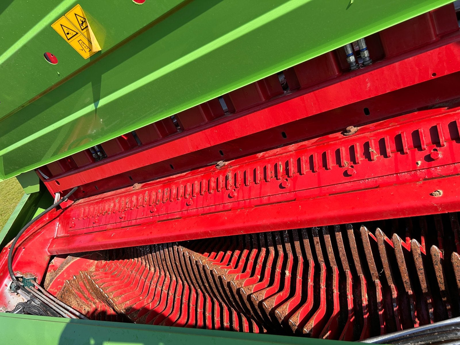 Strautmann cfs 4002 DO, Ophalen