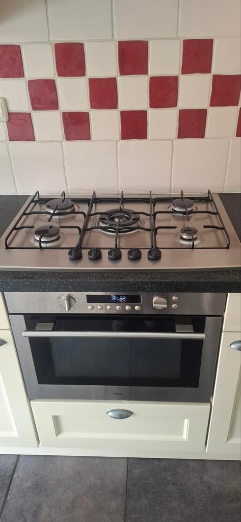 Gaskookplaat 5 pits  Pelgrim, Ophalen, Gebruikt, Minder dan 85 cm, Inbouw