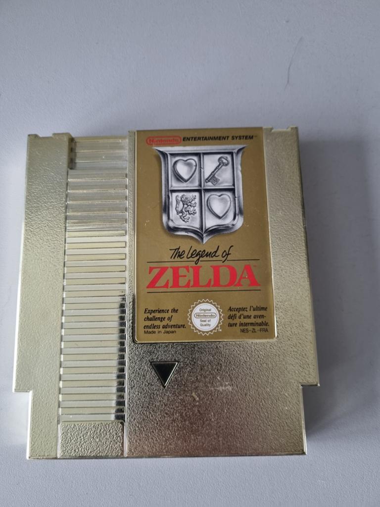 The Legend of Zelda NES (origineel goud), Spelcomputers en Games, Games | Nintendo NES, Avontuur en Actie, Gebruikt, 1 speler