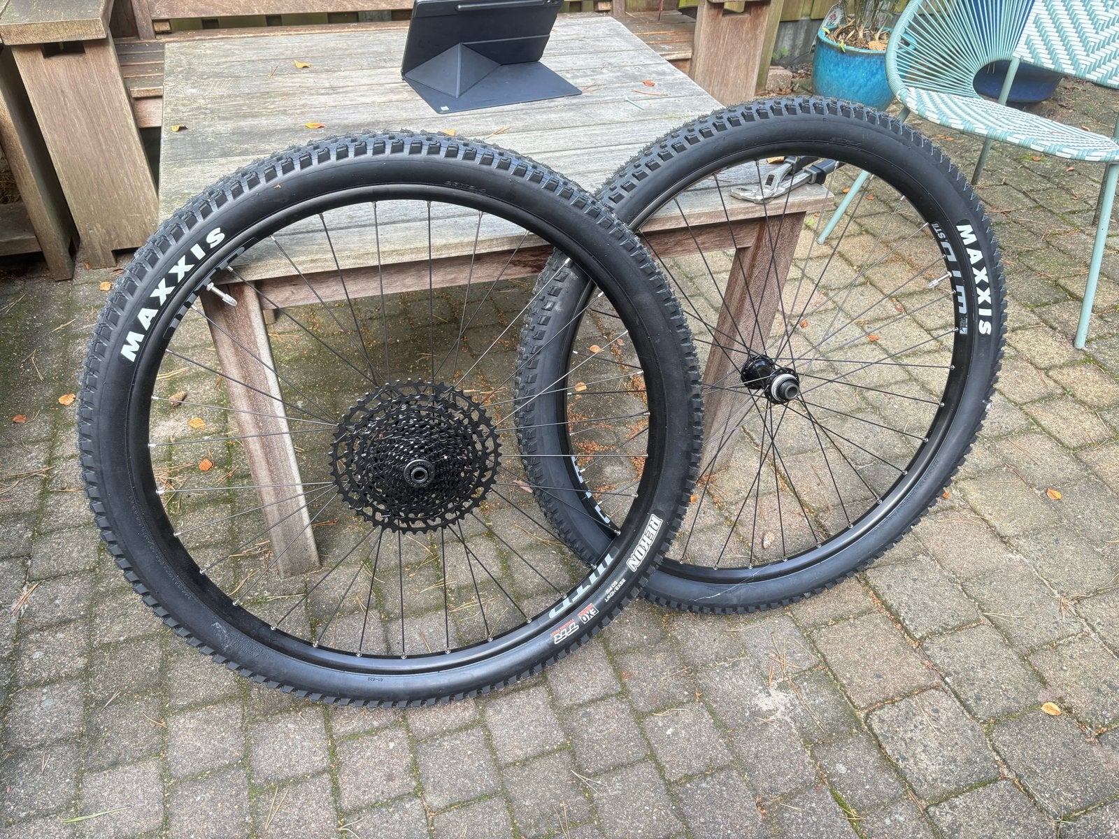 Wielset voor mountainbike - Maxxis Rekon 29x2.40WT, Fietsen en Brommers, Zo goed als nieuw, Aluminium, Mountainbike, Ophalen