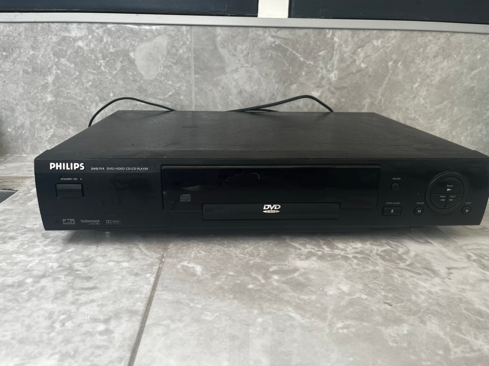 Philips DVD-speler DVP3144/12 - Zwart, Ophalen of Verzenden, Gebruikt, Dvd-speler, Philips
