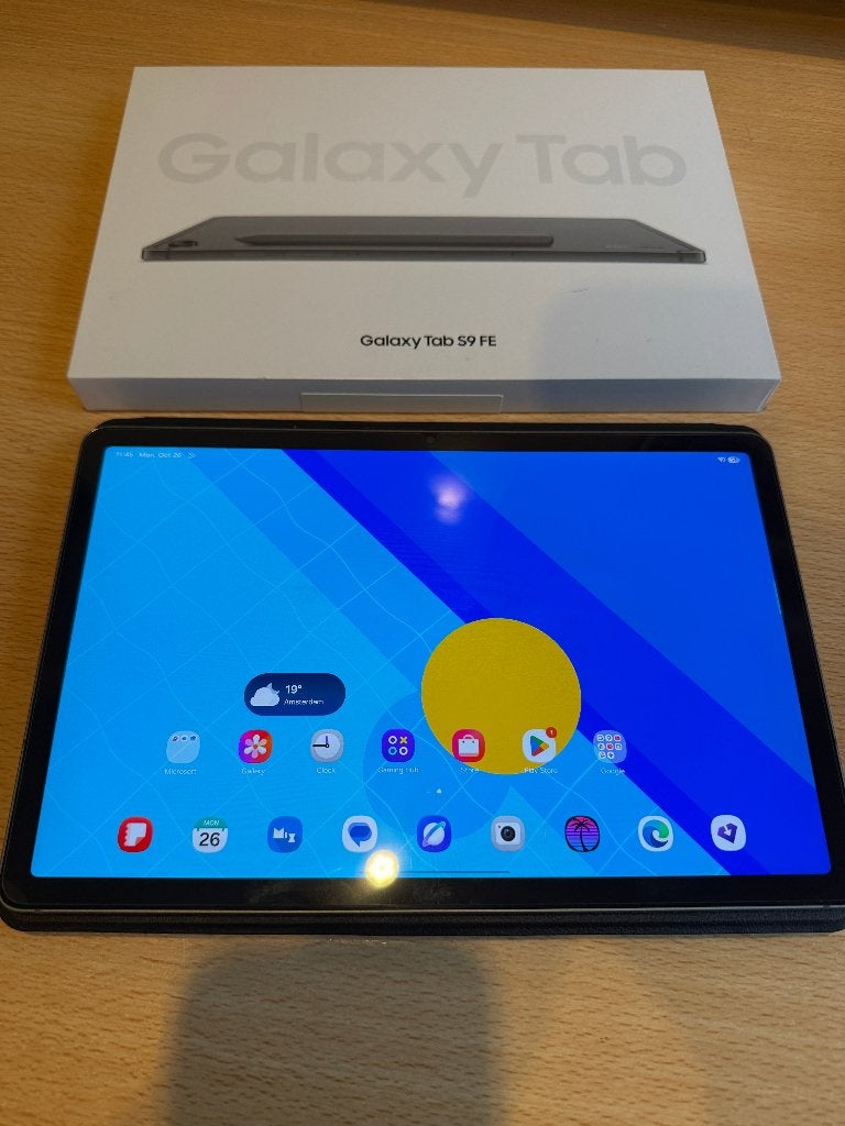 Samsung Galaxy Tab S9 FE 128GB, 11 inch, Ophalen of Verzenden, Zo goed als nieuw, Samsung Tablet