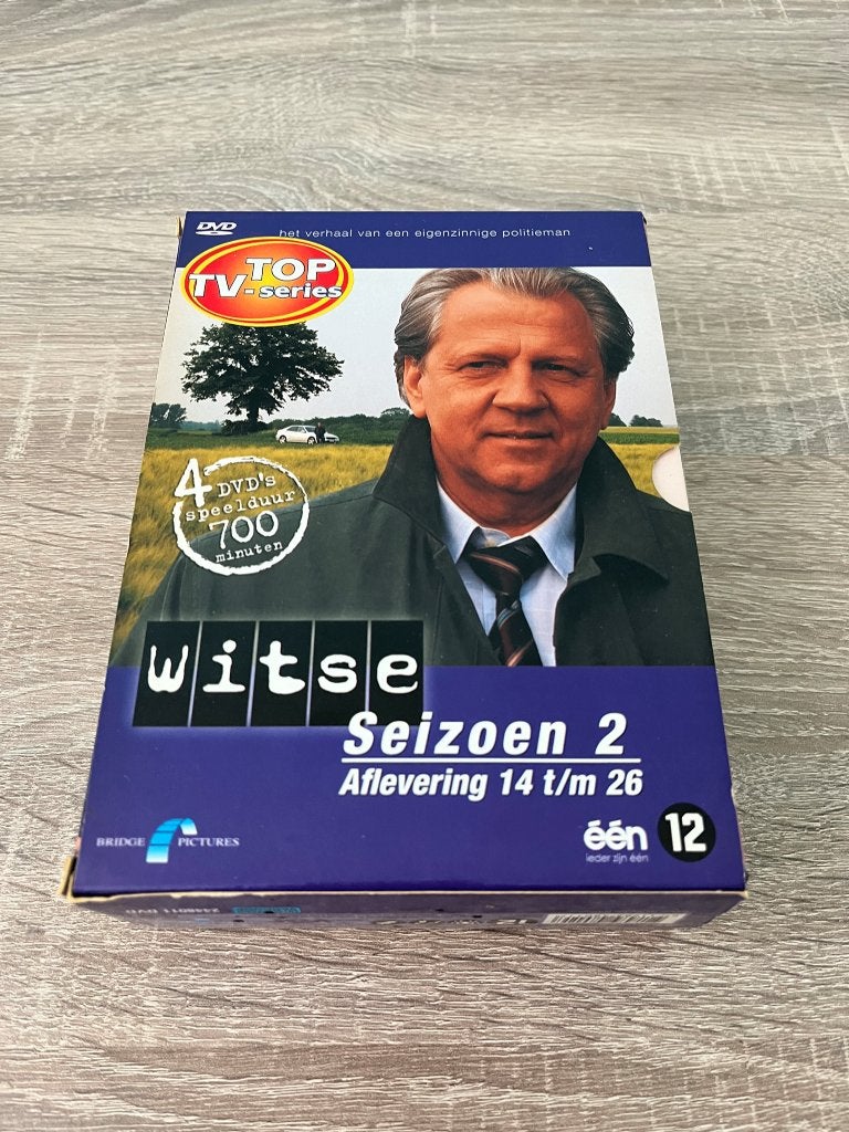 Dvd's Witse - Seizoen 2 - Compleet - Aflevering 14 t/m 26, Cd's en Dvd's, Dvd's | Tv en Series, Vanaf 12 jaar, Ophalen of Verzenden