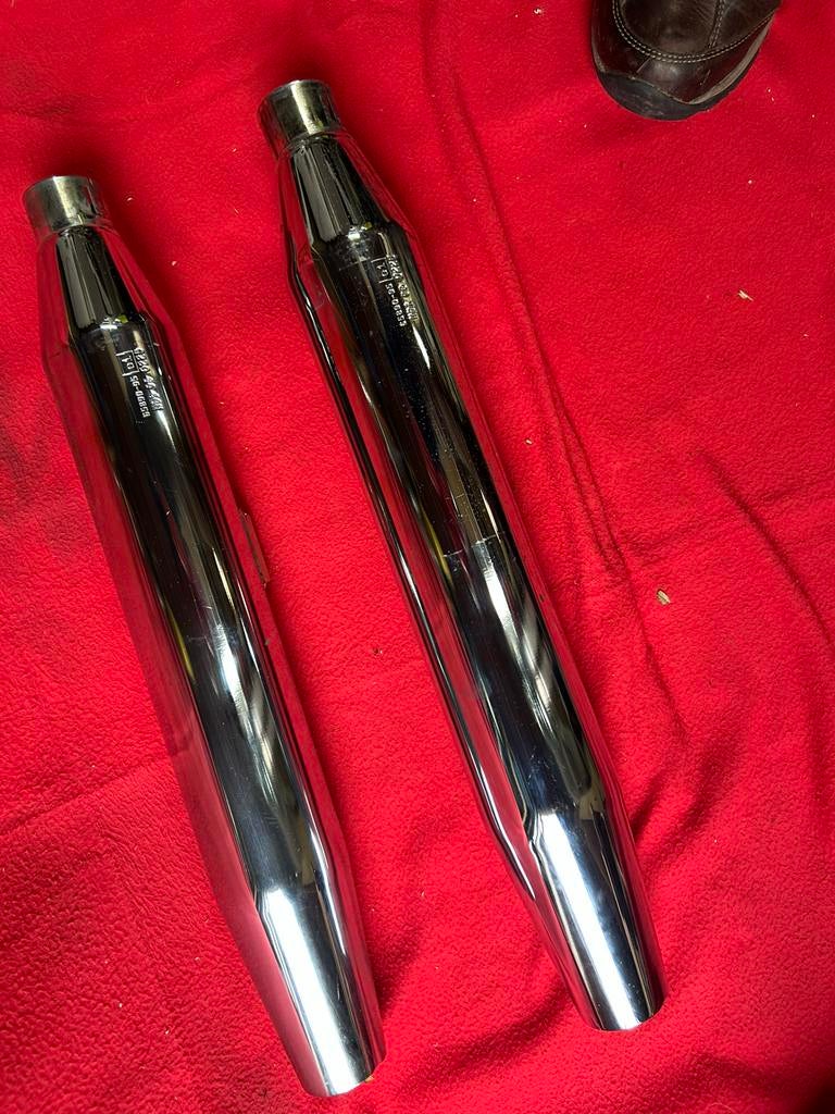 Harley 1340 Uitlaten Dempers incl. Bochten Origineel, Ophalen of Verzenden, Gebruikt