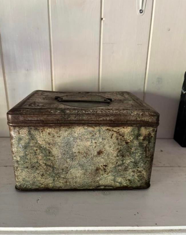 Mooie oude trommel, Ophalen of Verzenden, Zo goed als nieuw, Minder dan 50 cm