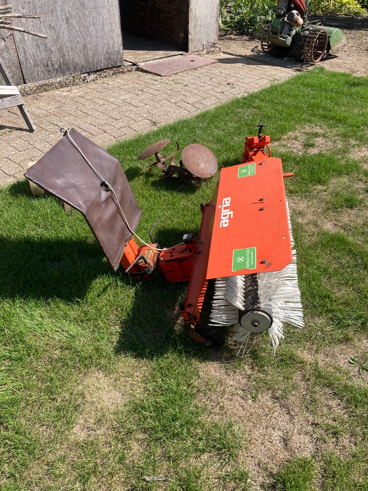 Rolbezem agria 400 met aanbouwdelen, Ophalen of Verzenden, Zo goed als nieuw