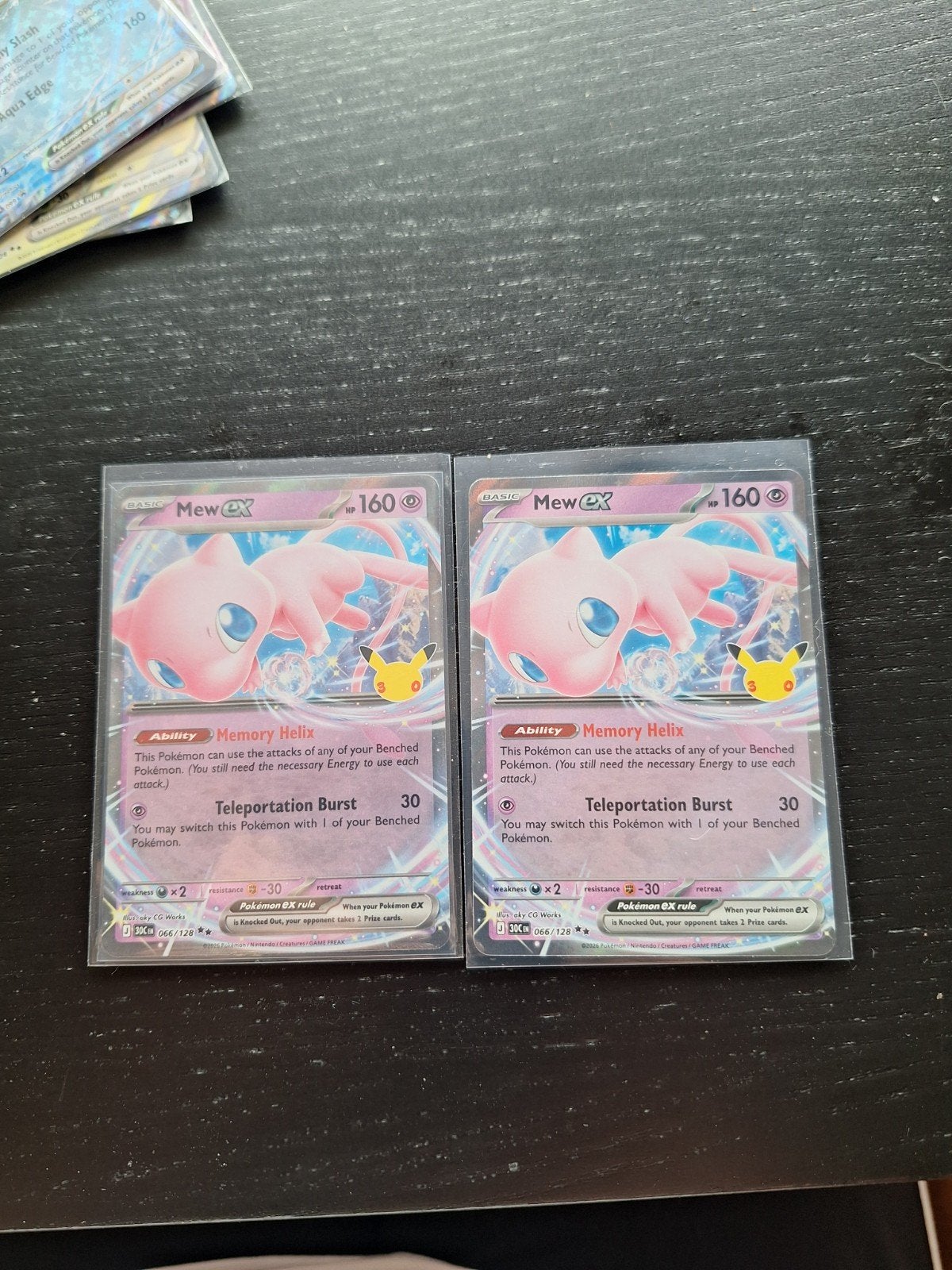 Mew EX 066/128, Ophalen of Verzenden, Nieuw, Meerdere kaarten, Foil