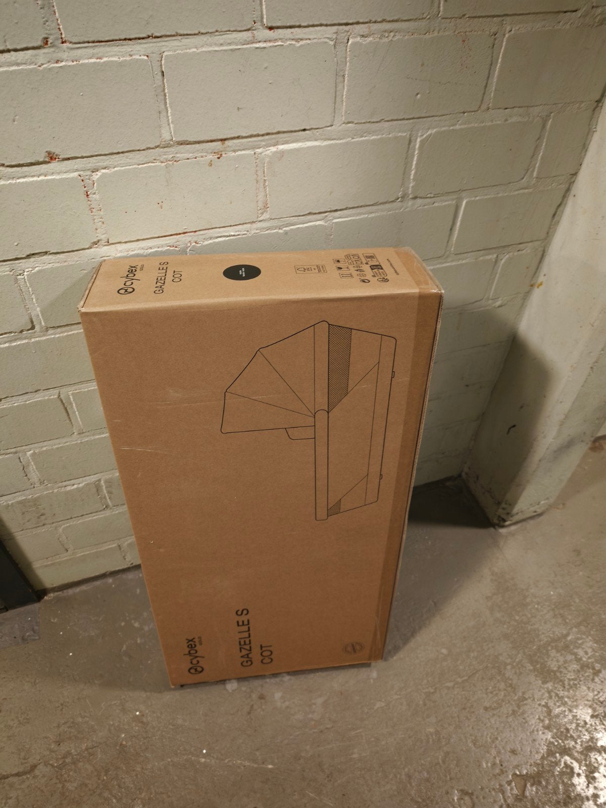 Gybex gazelle s cot wieg NIEUW, Verzenden, Nieuw, Overige merken